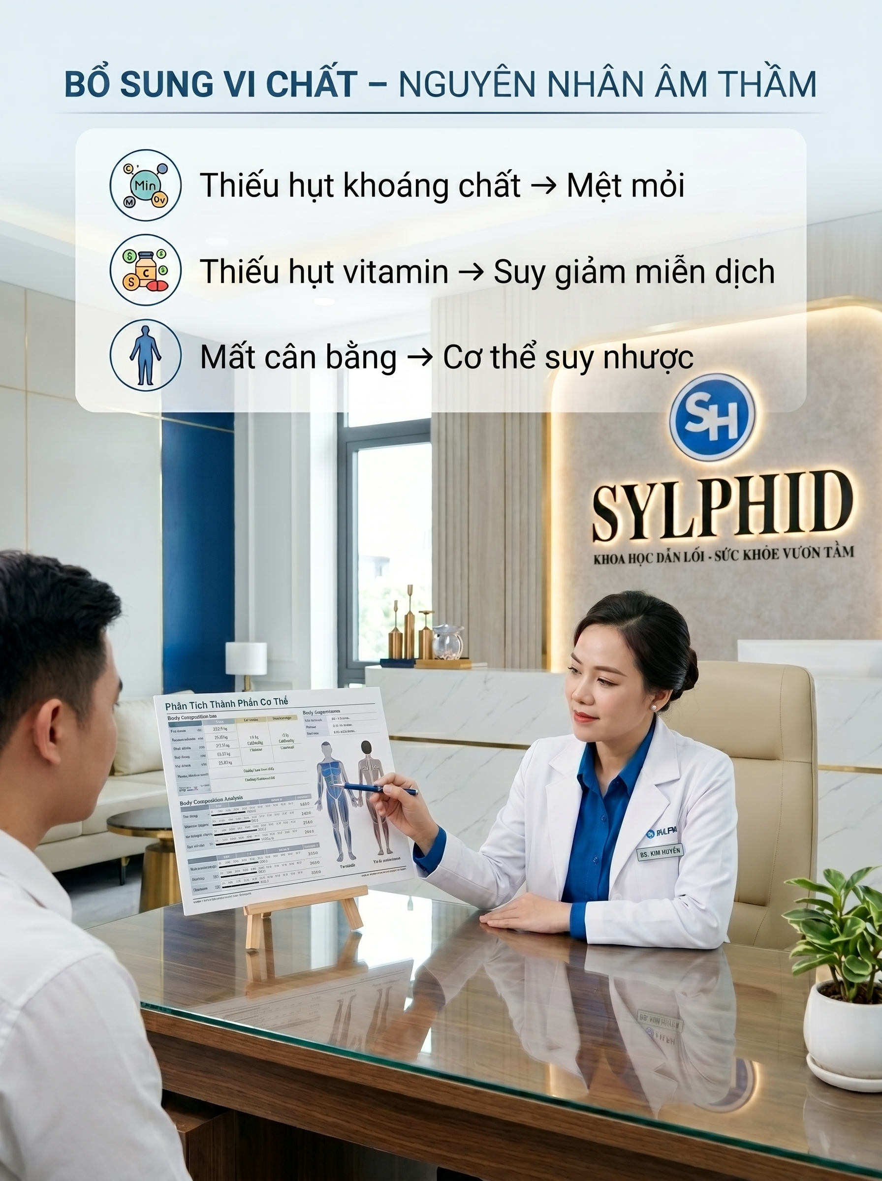 Thiếu vi chất – nguyên nhân âm thầm