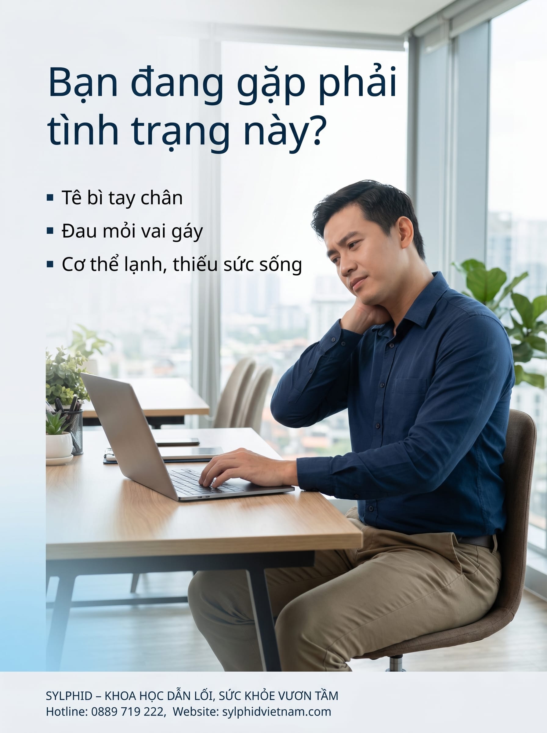 Vì sao cơ thể bị tê bì và đau mỏi kéo dài?