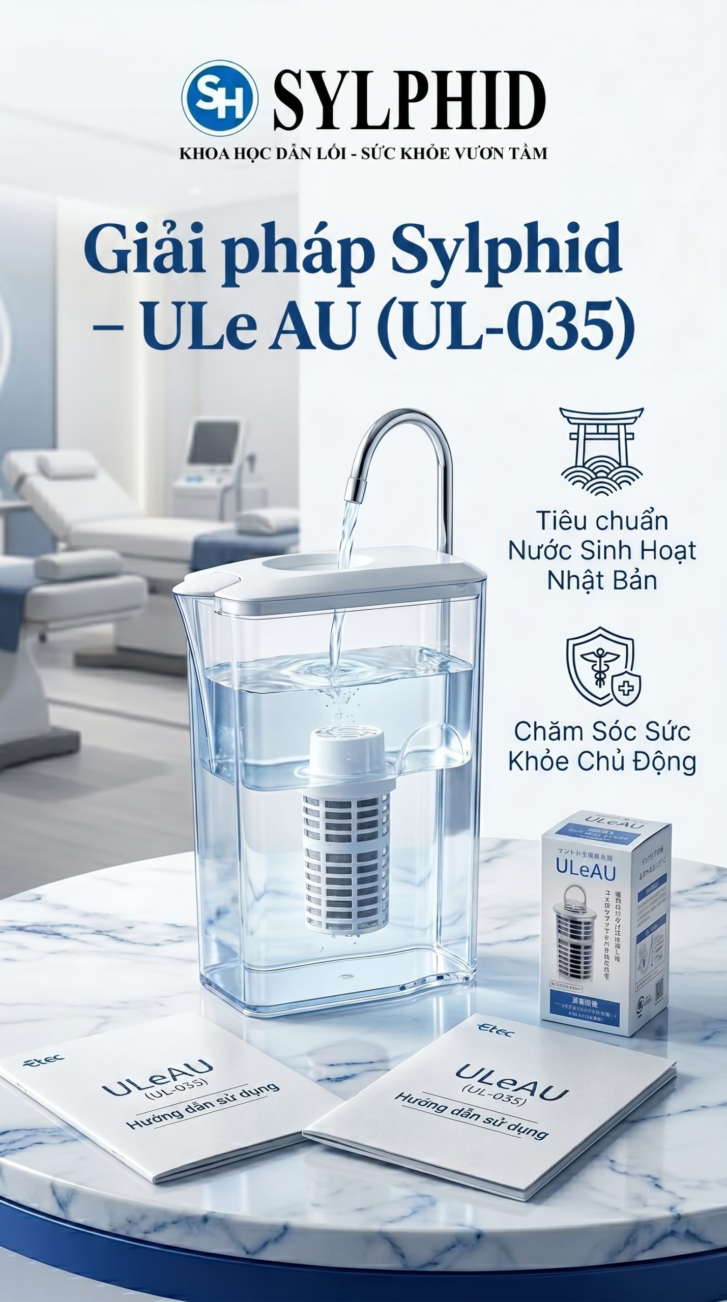 Giải pháp nước uống Sylphid ULeAU UL-035