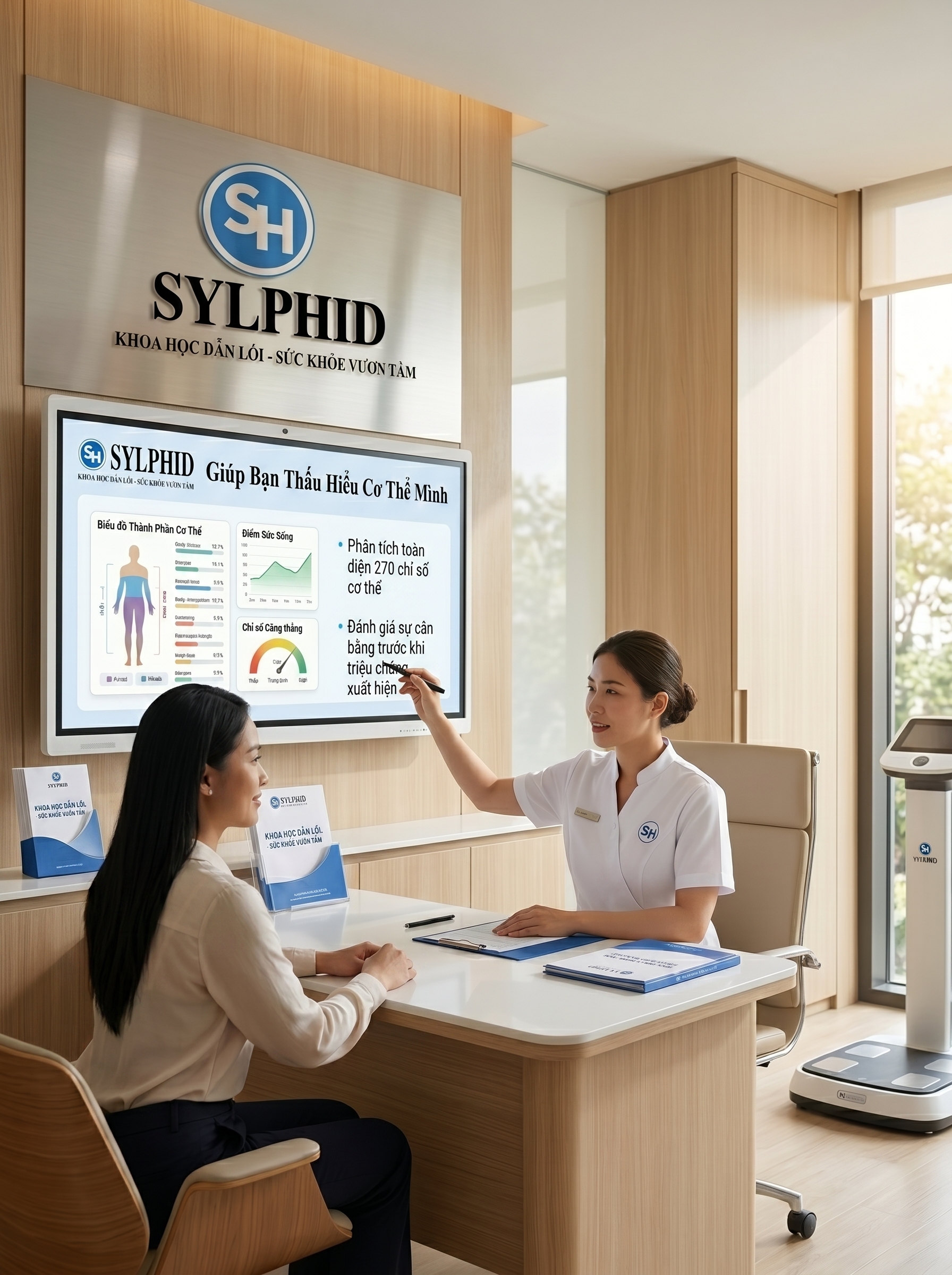 Phân tích 270 chỉ số sức khỏe toàn diện | Sylphid