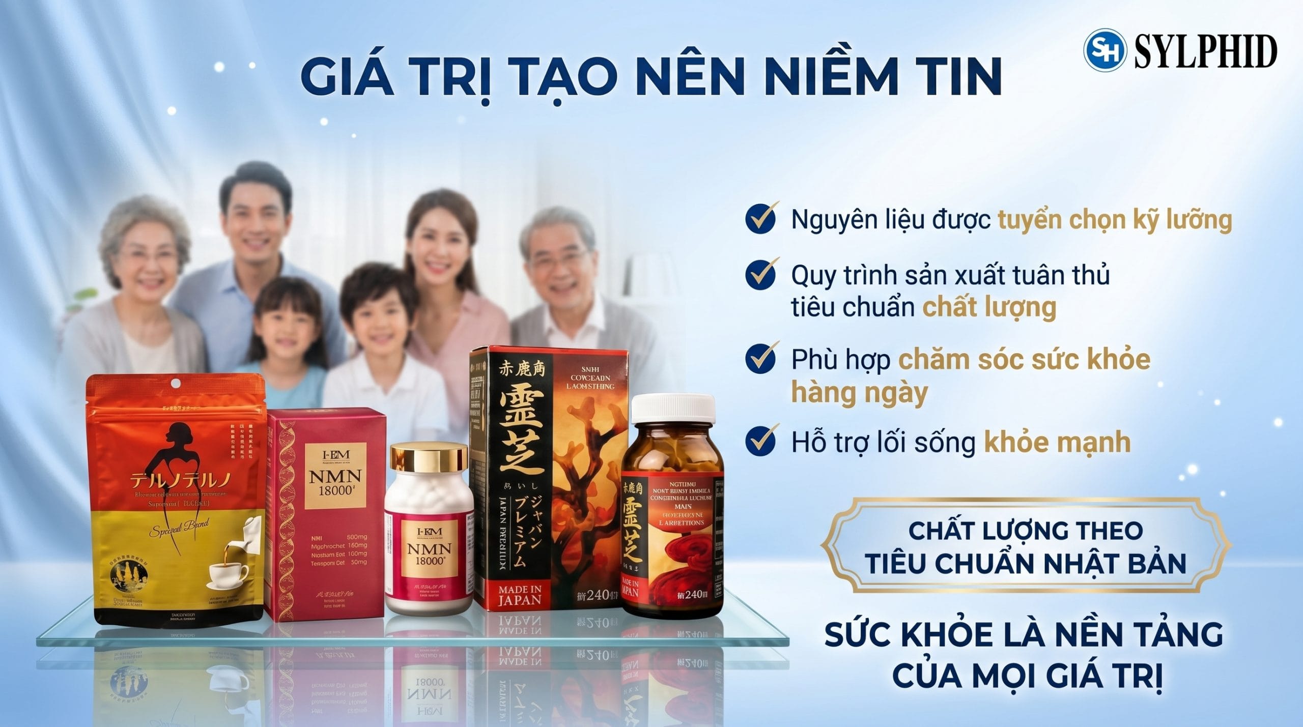 Sản Phẩm Chăm Sóc Sức Khỏe Nhật Bản Chính Hãng | SYLPHID