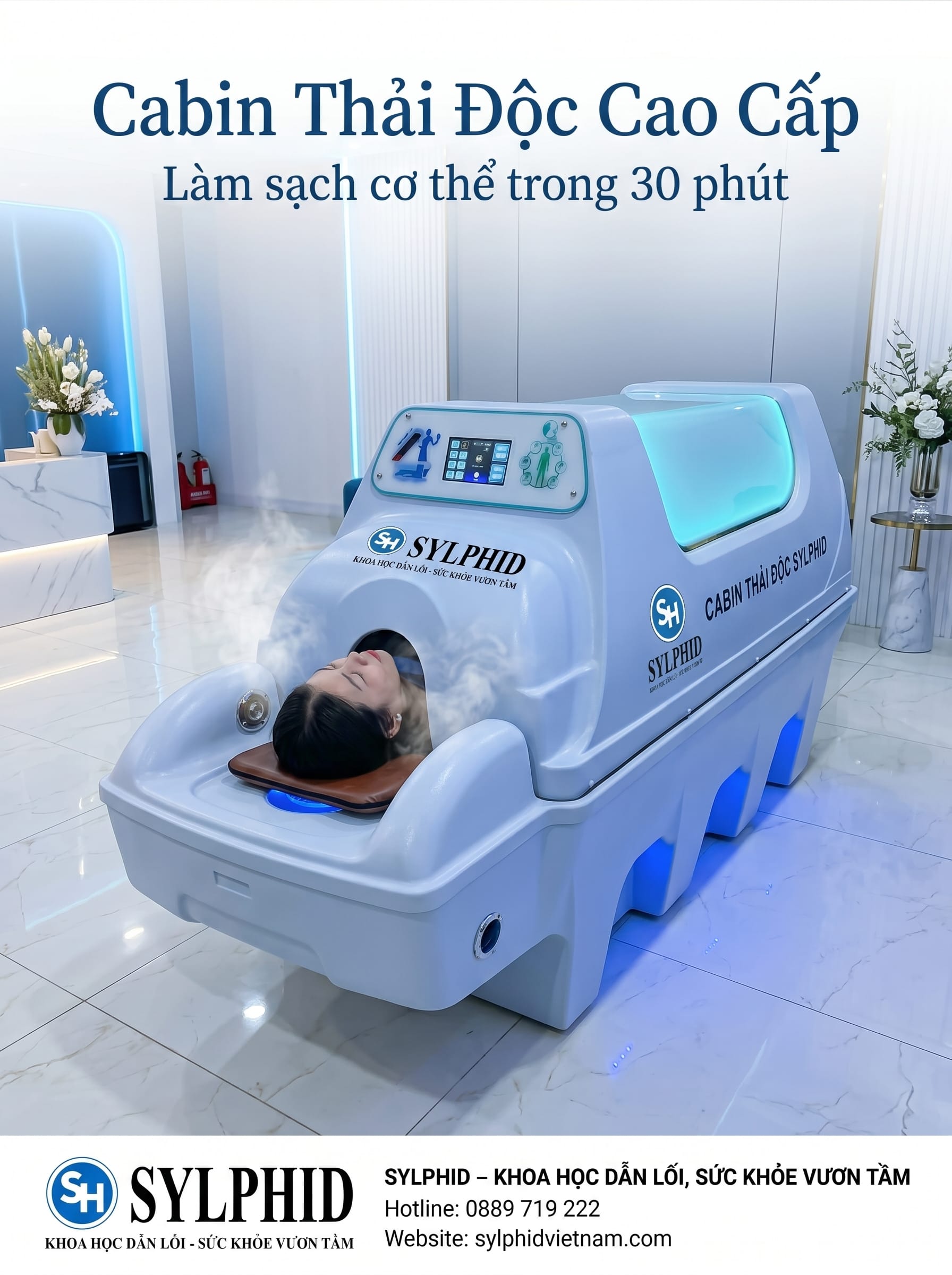 Thải Độc Cabin Cao Cấp Tại Sylphid Việt Nam